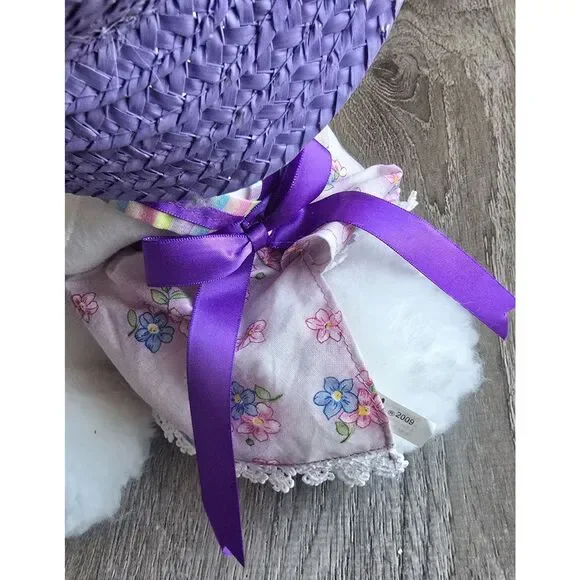 2009 Annalee Mr & Mrs Easter Bunny Rabbit Plush - Picture 11 of 16